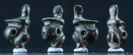 Proche-Orient - Période archaïque - Amulette en pierre (Femme enceinte) - 4000 / 2000 av. J.-C.