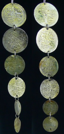 Ottoman - Ensemble de 2 pendants en argent 