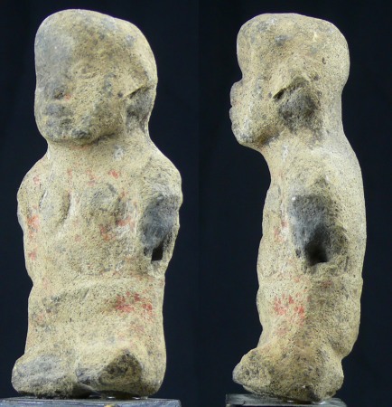 Précolombien - Statuette en terre cuite - 700 / 900 ap. J.-C.