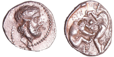 Royaume de Péonie - Lykkeios - Tétradrachme (356-335 av. J.-C.)