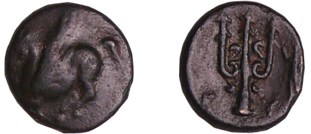 Corinthe - Petit bronze au Pégase (350-300 av. J.-C.)