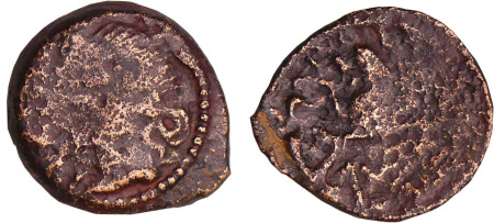 Carnutes - Bronze PIXTILOS au griffon attaquant (40-30 av. J.-C.)