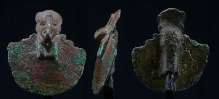 Egypte - Basse époque - Egide de Sekhmet en bronze - 633-332 av. J.-C. - (26-30ème dynastie)