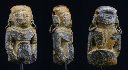 Egypto-phénicien - Buste en pierre - 500 / 300 av. J.-C.