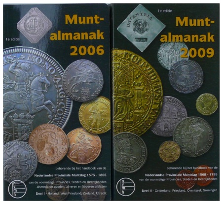Munt-almanak Nederlandse provinciale muntslag (1568-1806), Deel I & II, 2006-2009