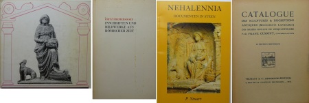 Lot de 4 ouvrages sur les inscriptions et stèles antiques
