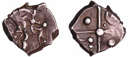 Cadurques - Drachme "à la tête triangulaire" (152-52 av. J.-C.)
