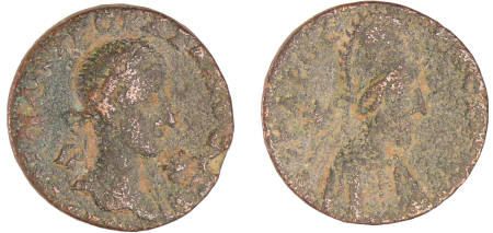Gordien III et Abgar X - Bronze (242-244, Mésopotamie - Edessa)