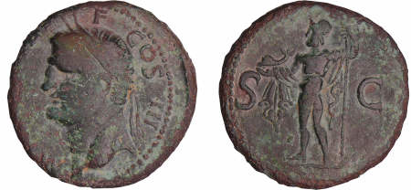 Agrippa - As (37-41, Rome) - Neptune