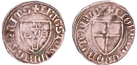 Prussie - Etat Teutonique - Wynrich van Kniprode (1351-1382) - Schilling