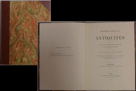 Catalogue Collection Eugéne Piot Antiquités - 1890