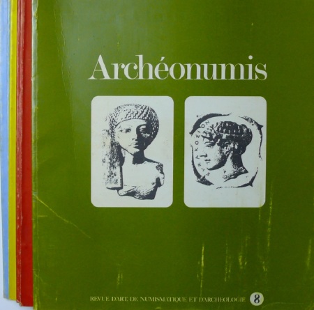 Revue d'art de numismatique et d'archéologie, Archéonumis 6 numéros