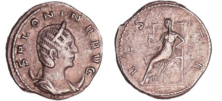 Salonine - Antoninien (257-259, Cologne) - Vesta