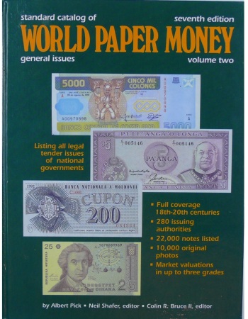 World paper money general issues, volume 2, 7ème édition
