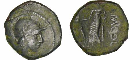 Némausus - Nîmes - Bronze NEM COL (40 av. J.-C.)