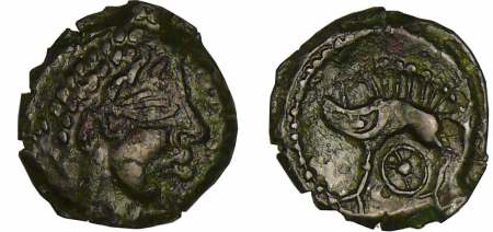 Véliocasses - Bronze au sanglier (60-40 av. J.-C.)