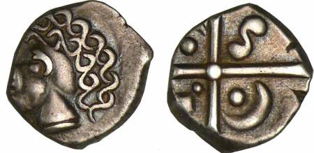 Tolosates - Drachme à la tête négroïde (121-52 ac J.-C.)