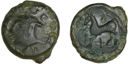 Sénons - Bronze à l'âne (60-50 av. J.-C.)