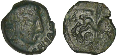Léxoviens - Bronze LIXOVATIS (60-50 av. J.-C.)