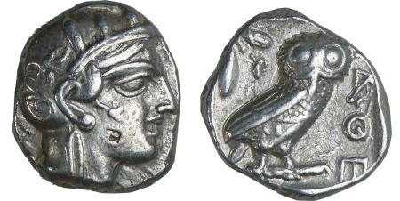 Attique - Athènes - Tétradrachme (350-306 av. J.-C.)
