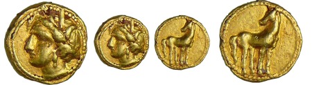 Siculo-Puniques - Carthage - 1/4 de Shekel (230-220 av. J.-C.)