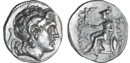 Royaume de Thrace  - Lysimaque - Tétradrachme (305 - 282 av. J.-C.)