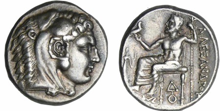 Macédoine - Alexandre III - Tétradrachme (336-323 av. J.-C., Lampsacus)