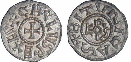 Charlemagne (768-814) - Denier (<mark>Bourges</mark>)