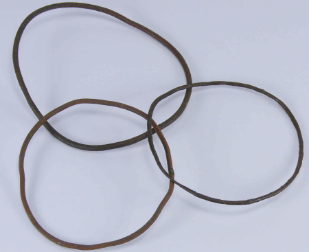 Celte - Lot de 3 bracelets en bronze 