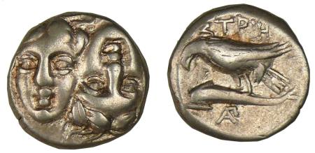 THRACE - Istros - Drachme (IVème siècle av J.-C.)