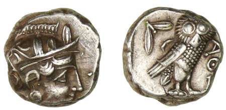 ATTIQUE - Athènes - Tétradrachme (350-306 av. J.-C.)