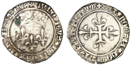 Louis XI - Gros de roi (Rouen)