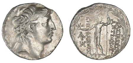 SELEUCIDE - Antiochus VIII (125-96 av J-C) (Sidon)