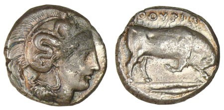 LUCANIE - Thurium - Distatère (350-281 av. J.-C.)