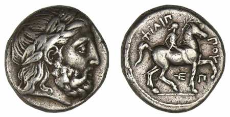 MACEDOINE - Philippe II - Tétradrachme (359-336 av. J.-C.)