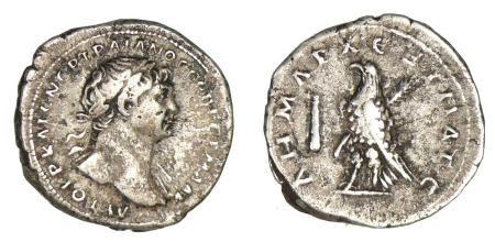 Trajan - Didrachme (98/117, Phénycie-Tyre)