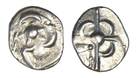 SOLIATES - Drachme à la fleur trilobée (Ier siècle av. J.-C.)