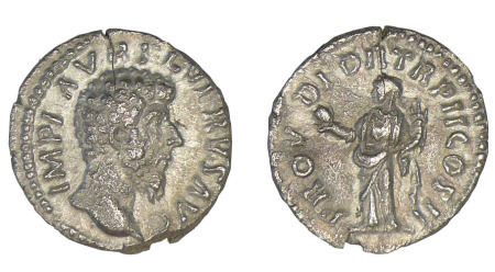 Lucius Vérus - Denier (163, Rome)