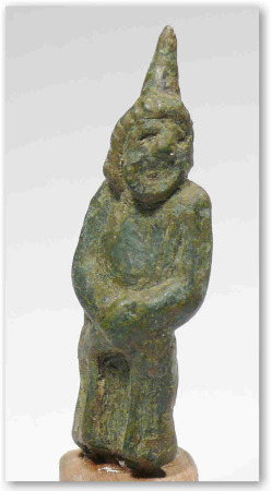 Romain - Statuette en bronze - Ivème-Vème siècle ap. J.-C.