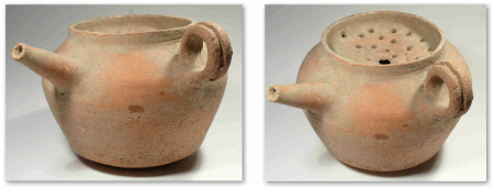 Gallo romain - Passoire en terre cuite - IIIème-VIème siècle ap. J.-C.