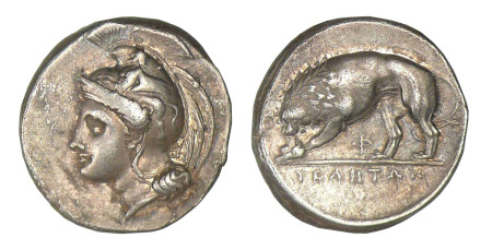 LUCANIE - Vélia - Statère (350-281 av. J.-C.)