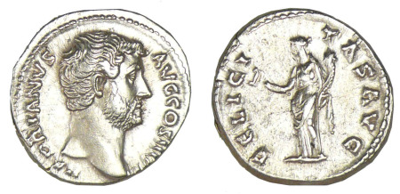 Hadrien - Denier (119, Rome)
