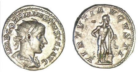 Gordien III - Antoninien (241/3, Rome) Hercule