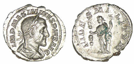 Maximin 1er - Denier (236-238, Rome) La Fidélité