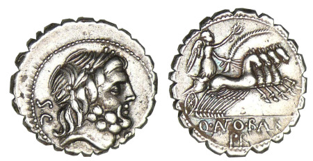 Antonia - Denier serratus (83-82 av. J.-C.)
