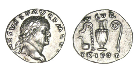 Vespasien - Denier (72/73, Rome)