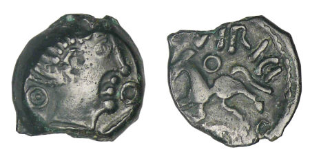 PAGUS CATUSLUGI - Bronze VIIRICIVS (50-40 av J.-C.)