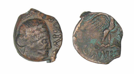 SENONS - Bronze GIAMILOS (52 av. J.-C.)