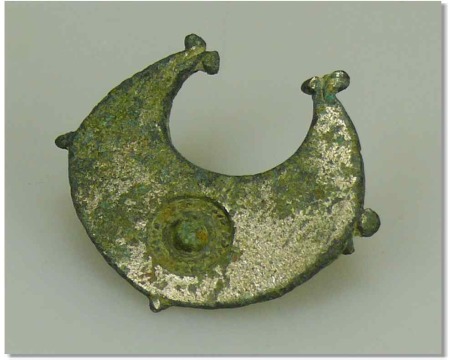 Mérovingien - Fibule en bronze - VIIème-IXème siècle ap. J.-C.