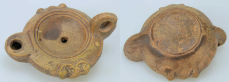 Romain - Lampe à huile - 1er-3ème siècle